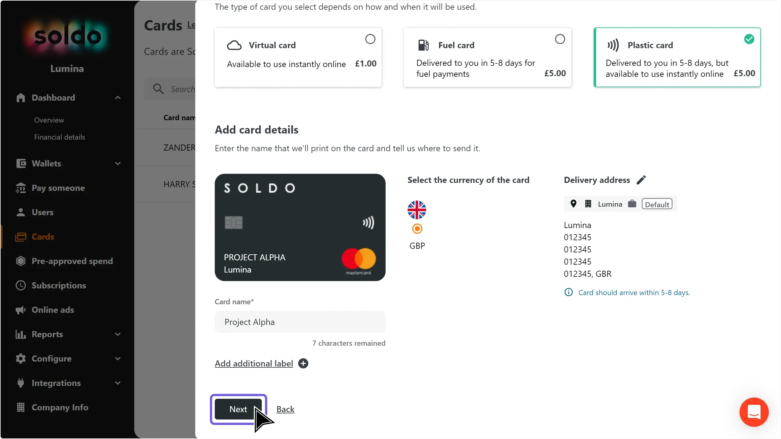 WC_Cards_MultiUser_CardTypeSelectNext_Annotated_202409_EN.png