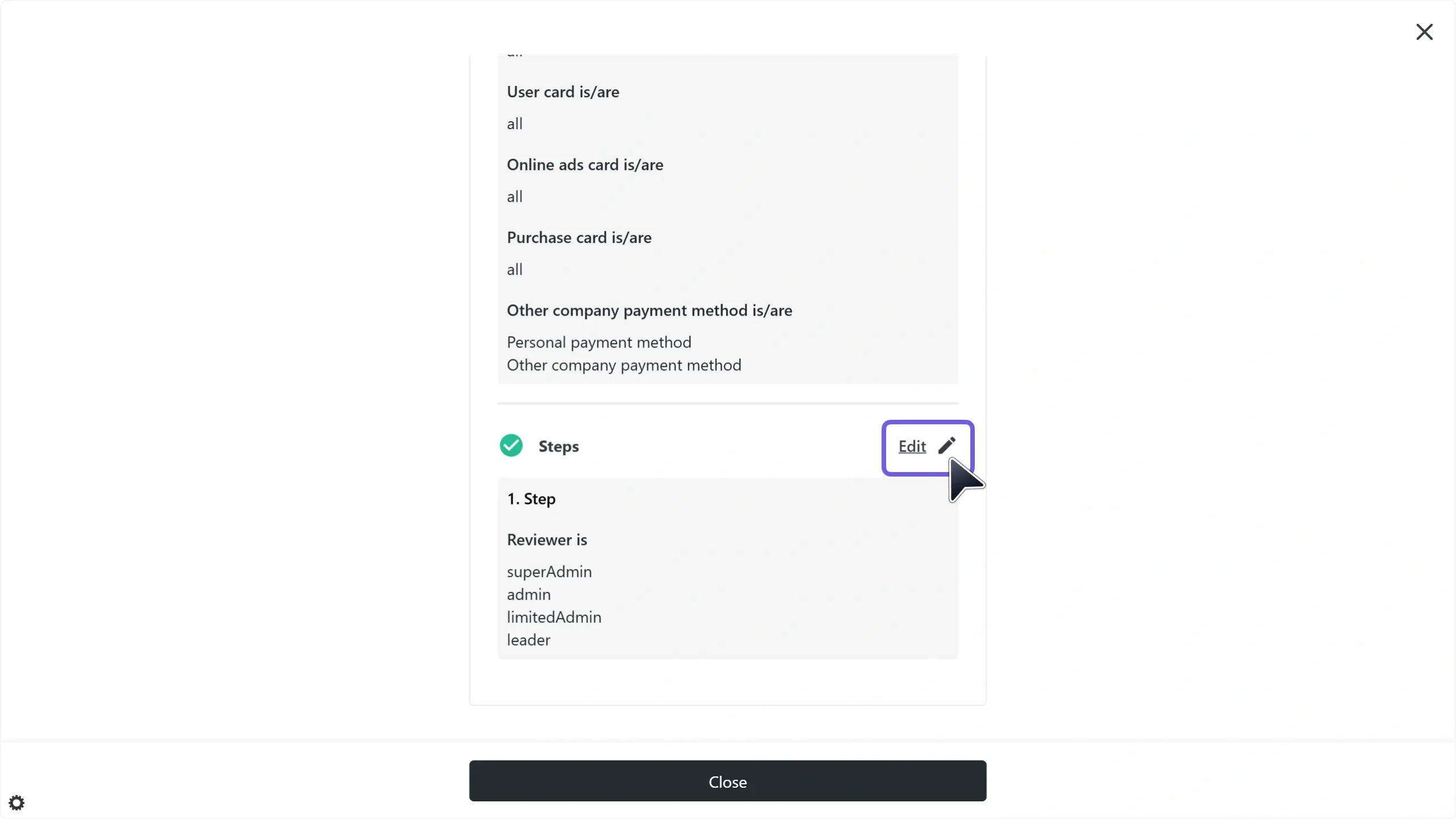 WC_ExpenseReview_ReviewProcessEditSectionsSteps_202501_DE.webp