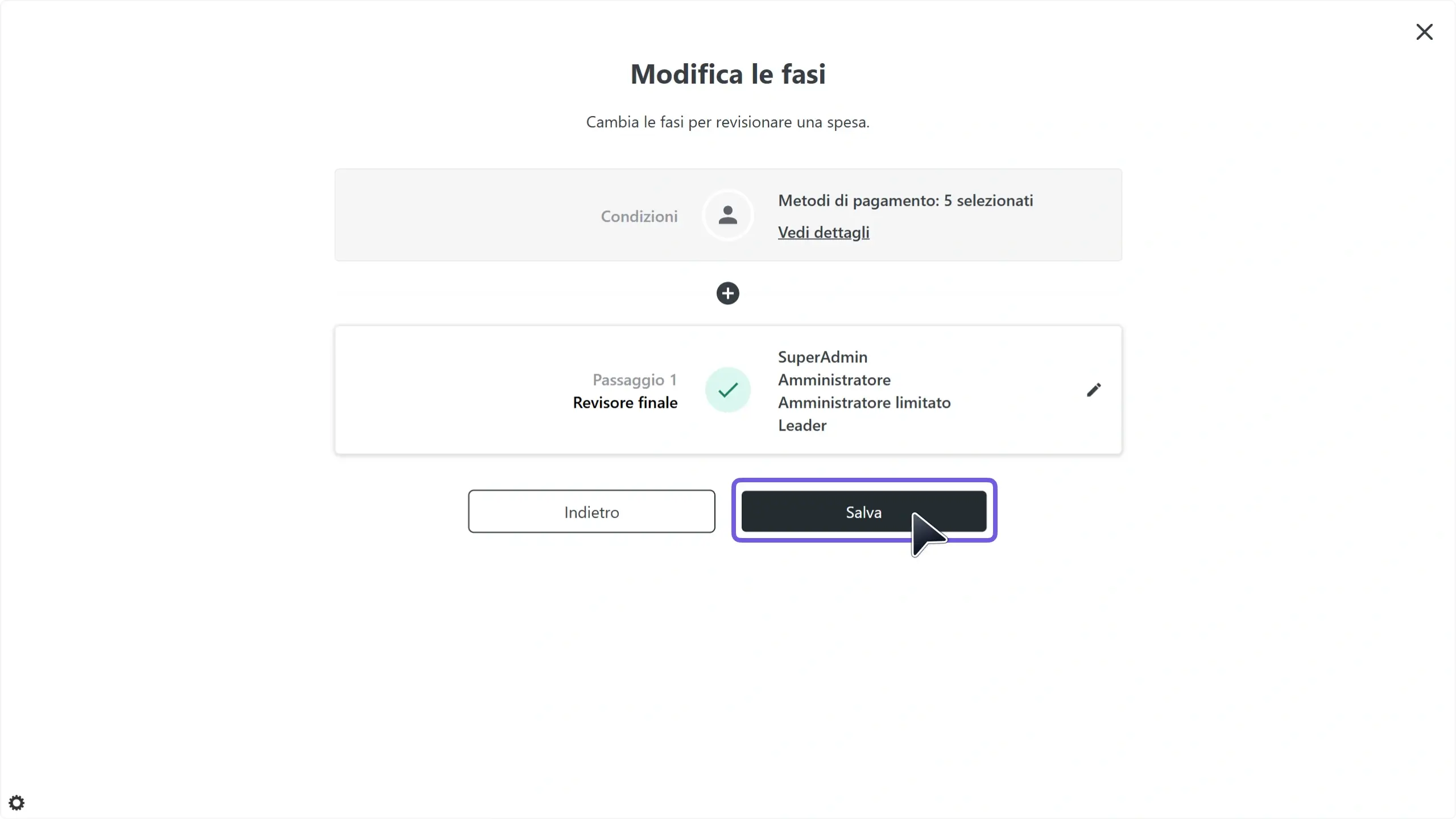 WC_ExpenseReview_ReviewProcessEditStepsAutomationSave_202501_ITA.webp