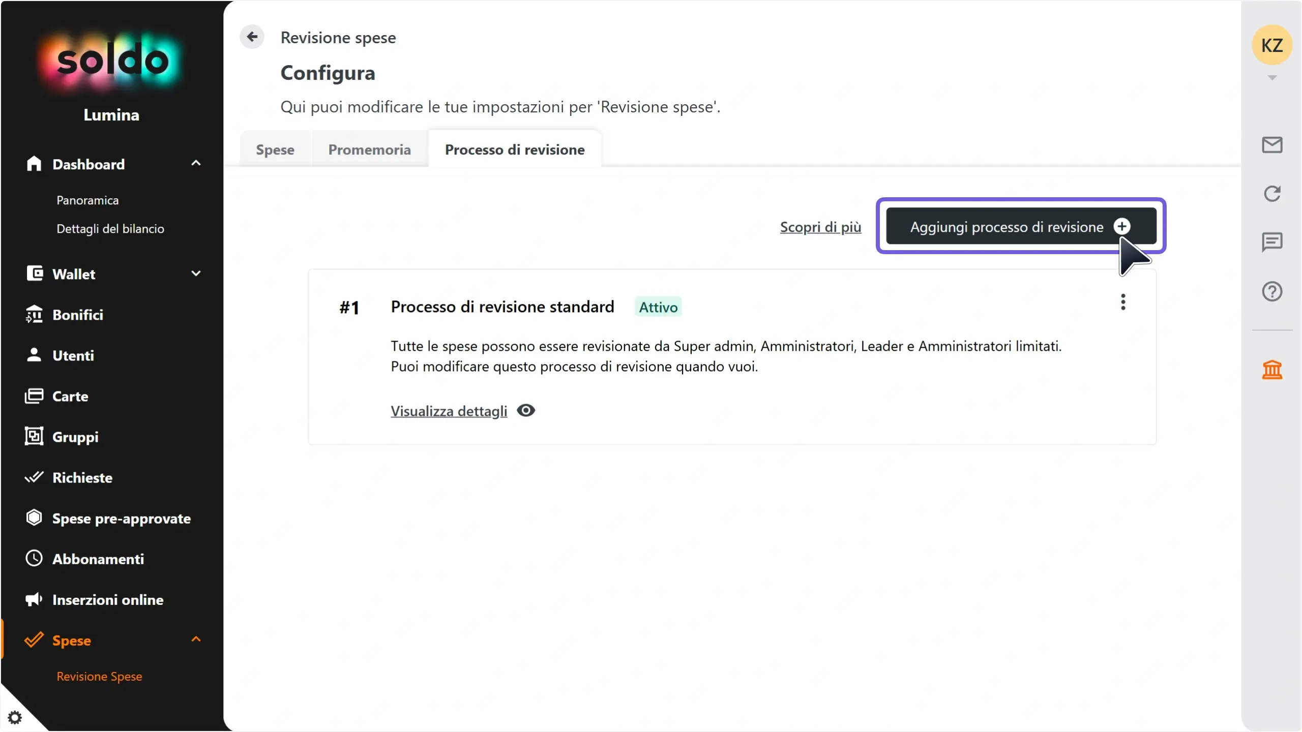 WC_ExpenseReview_ReviewProcessAddAnnotated_202501_ITA.webp
