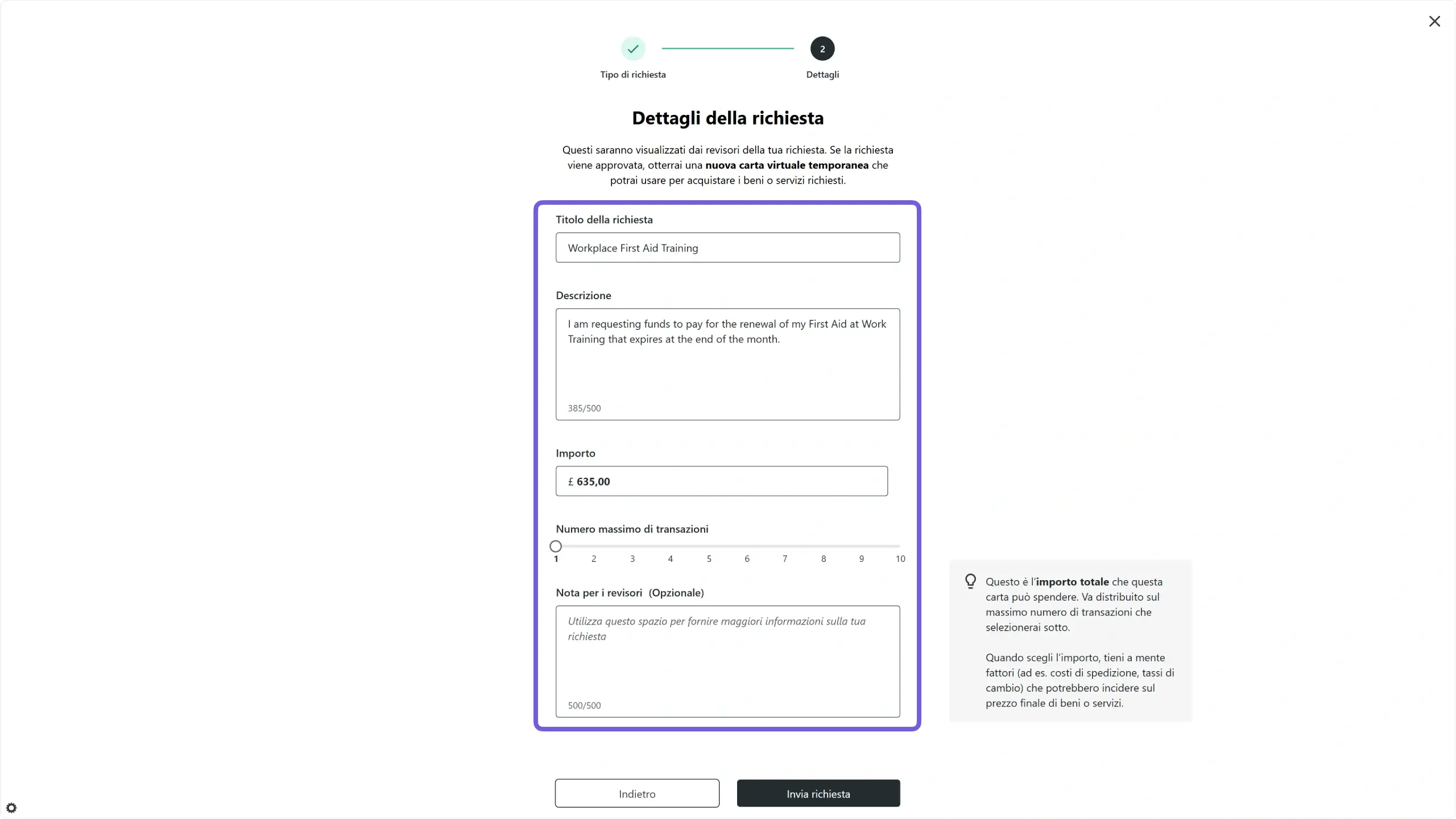 WC_PreApproved_RequestsFormFilledAnnotated_202501_ITA.webp