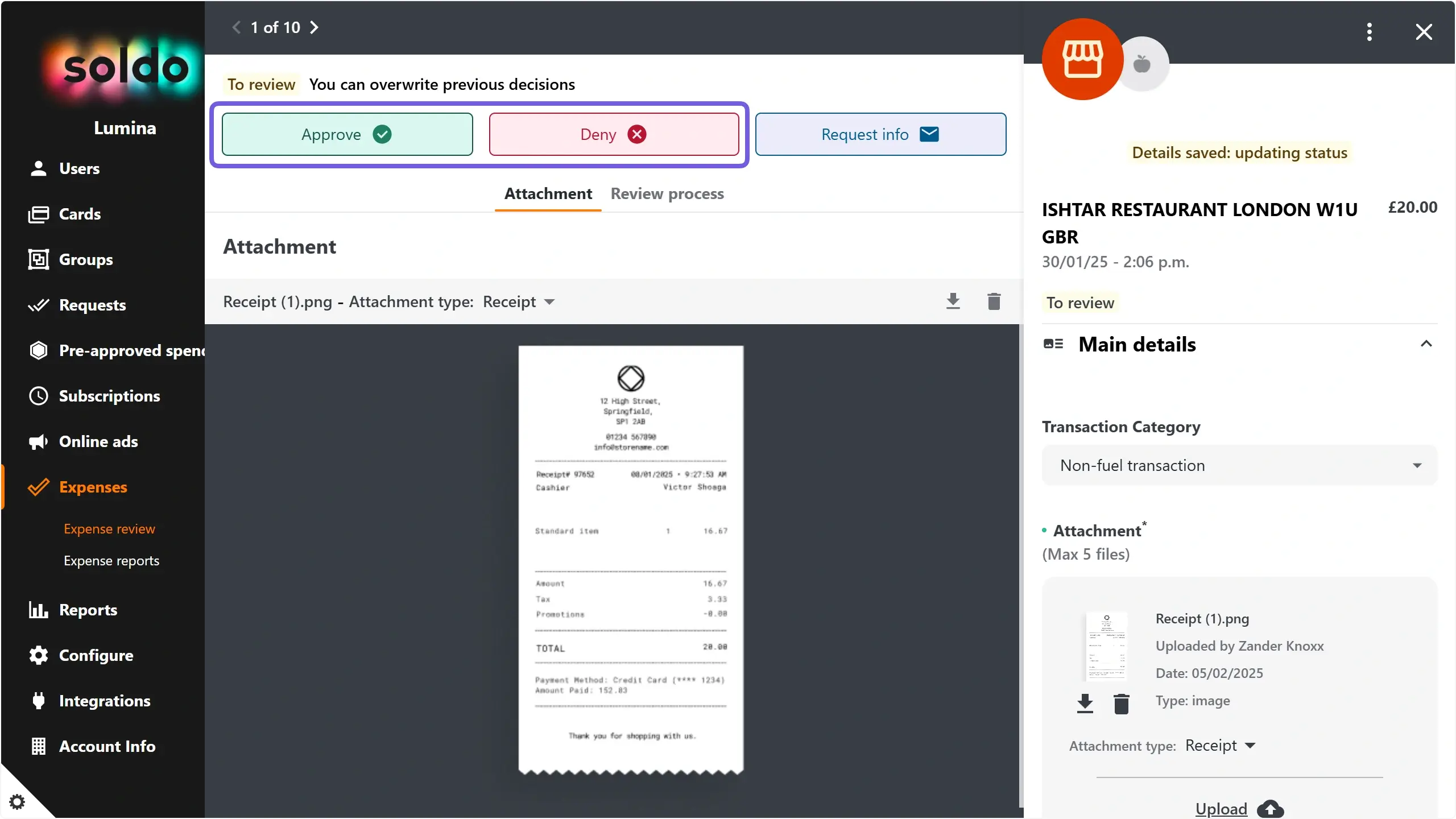 WC_ExpenseReview_SuperAdmin_ManagerExpenseDetails_202501_ES.webp