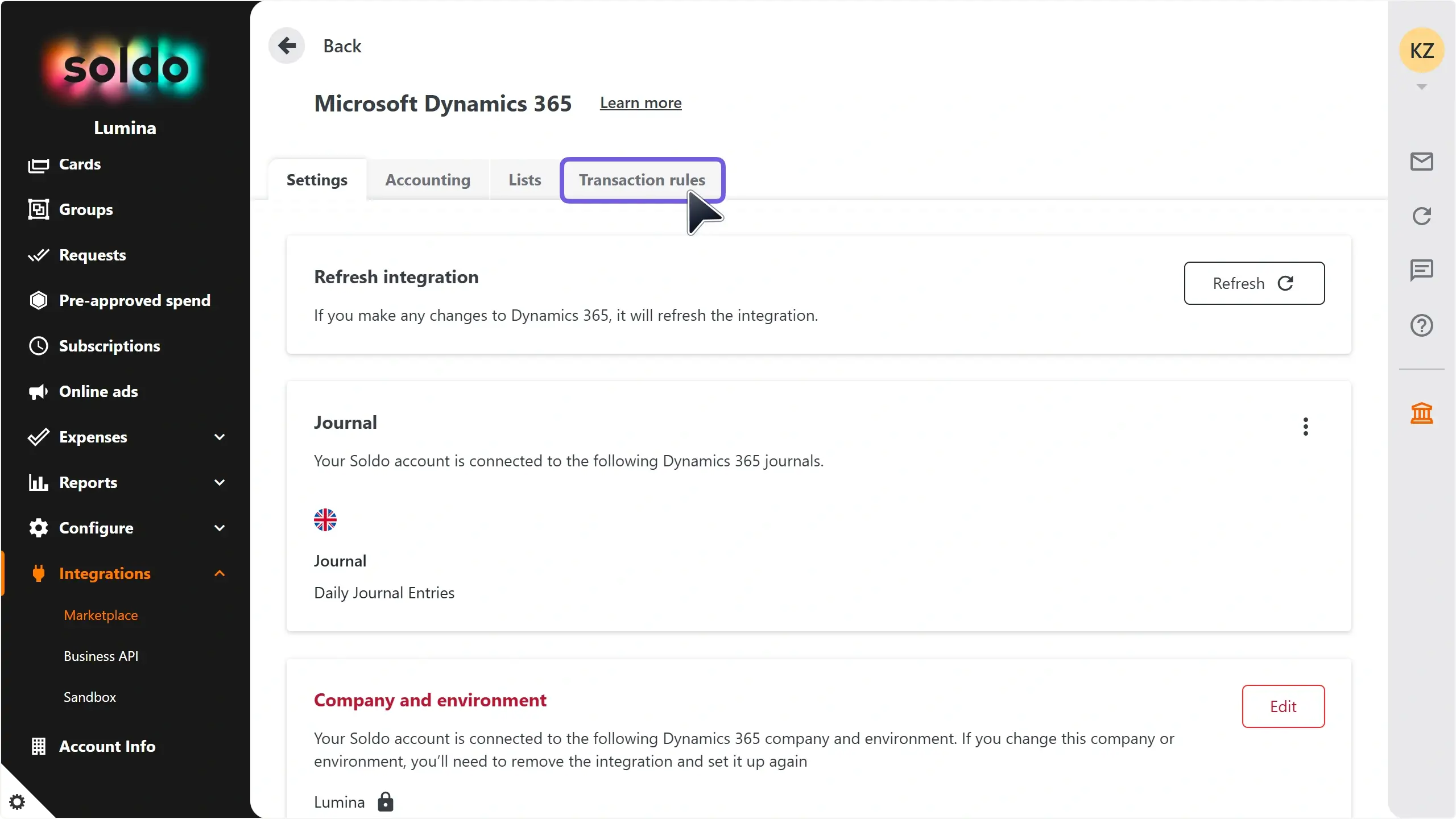 WC_Integrations_AutoExportTransactionRulesTabAnnotated_202502_EN.webp