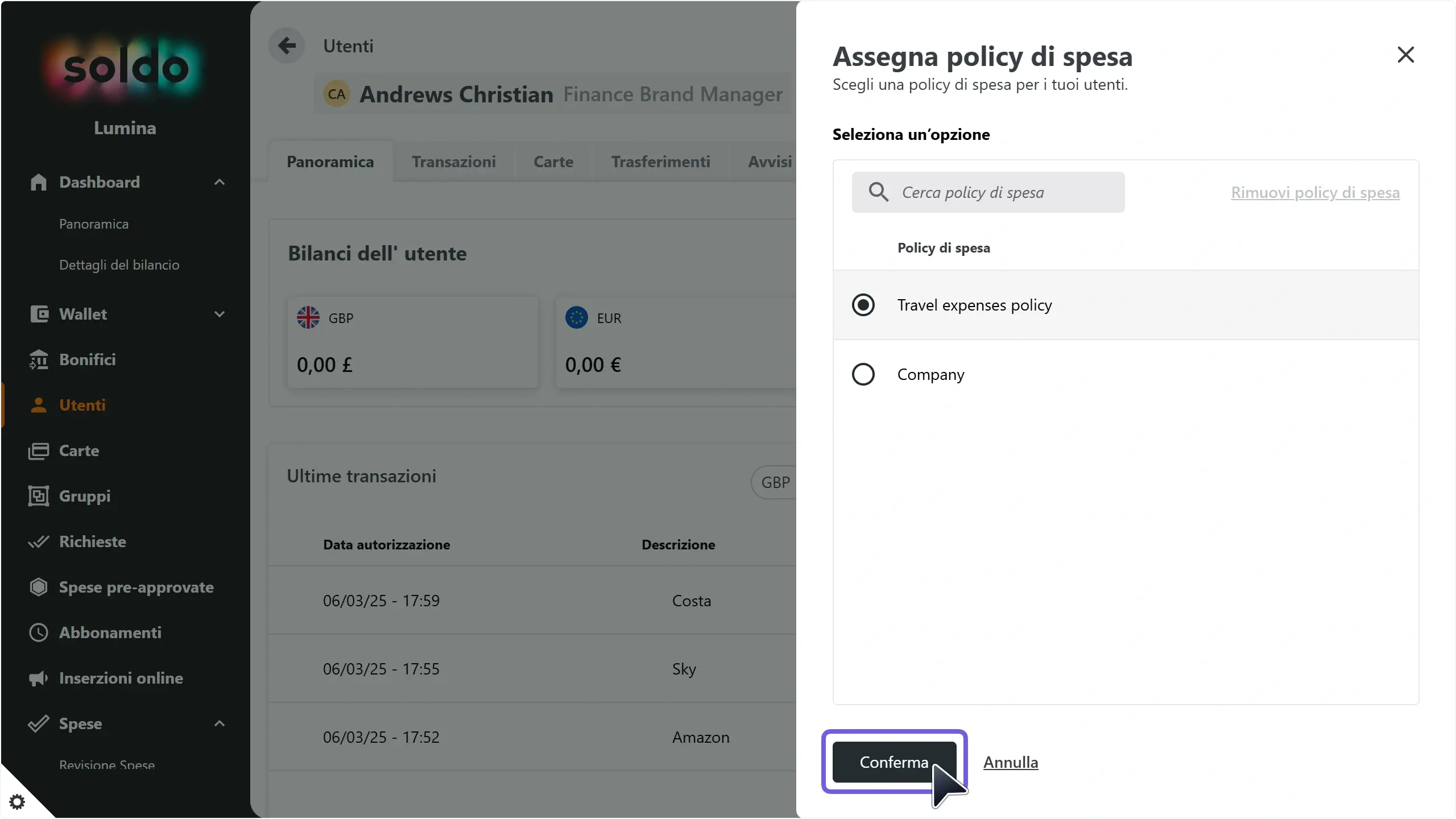 WC_Expense_ExpensePolicy_SelectUserAssignPolicySelectPolicy_202503_ITA.webp