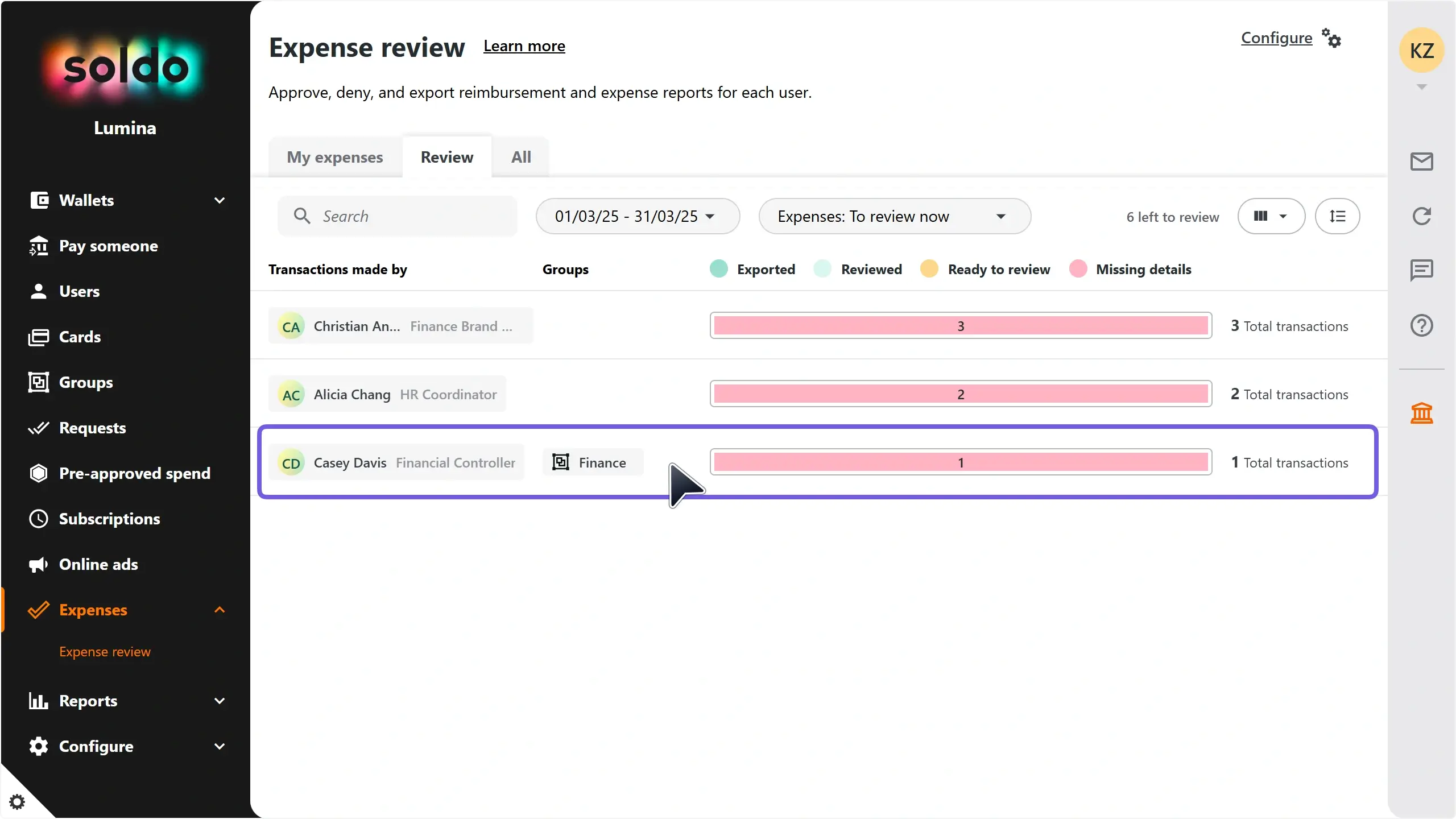 WC_Expense_RequestInfo_UserSelectAnnotated_202503_FR.webp