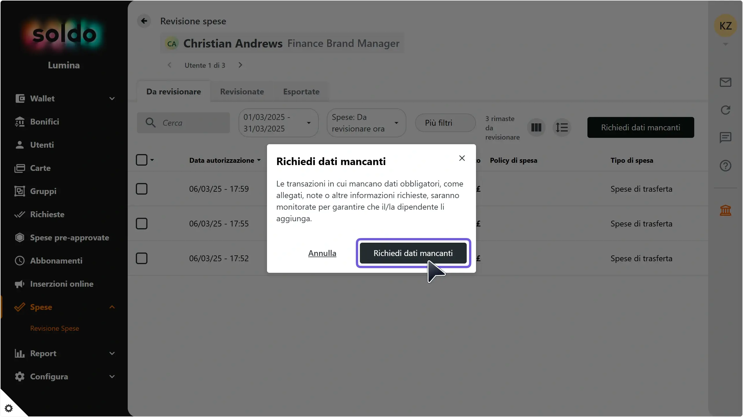 WC_Expense_RequesMissingDetailsConfirmAnnotated_202503_ITA.webp