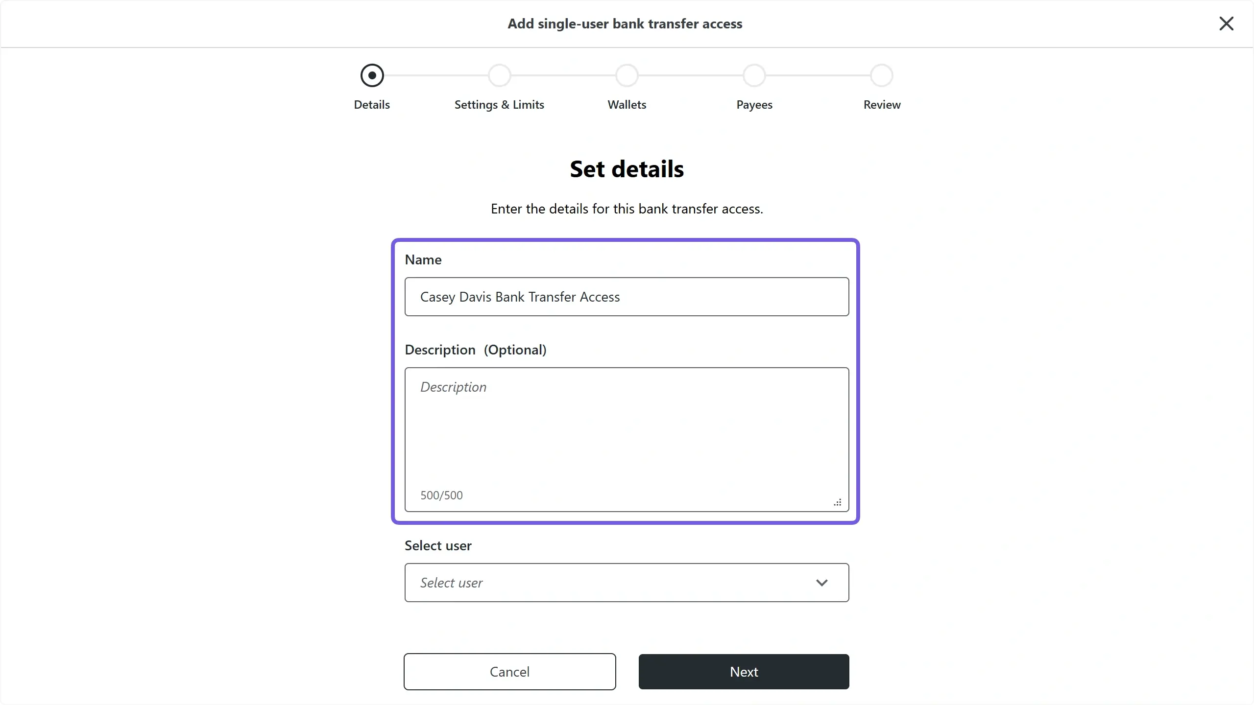 WC_BankTransferAccess_SingleUser_DetailsNameAnnotated_202505_EN.webp