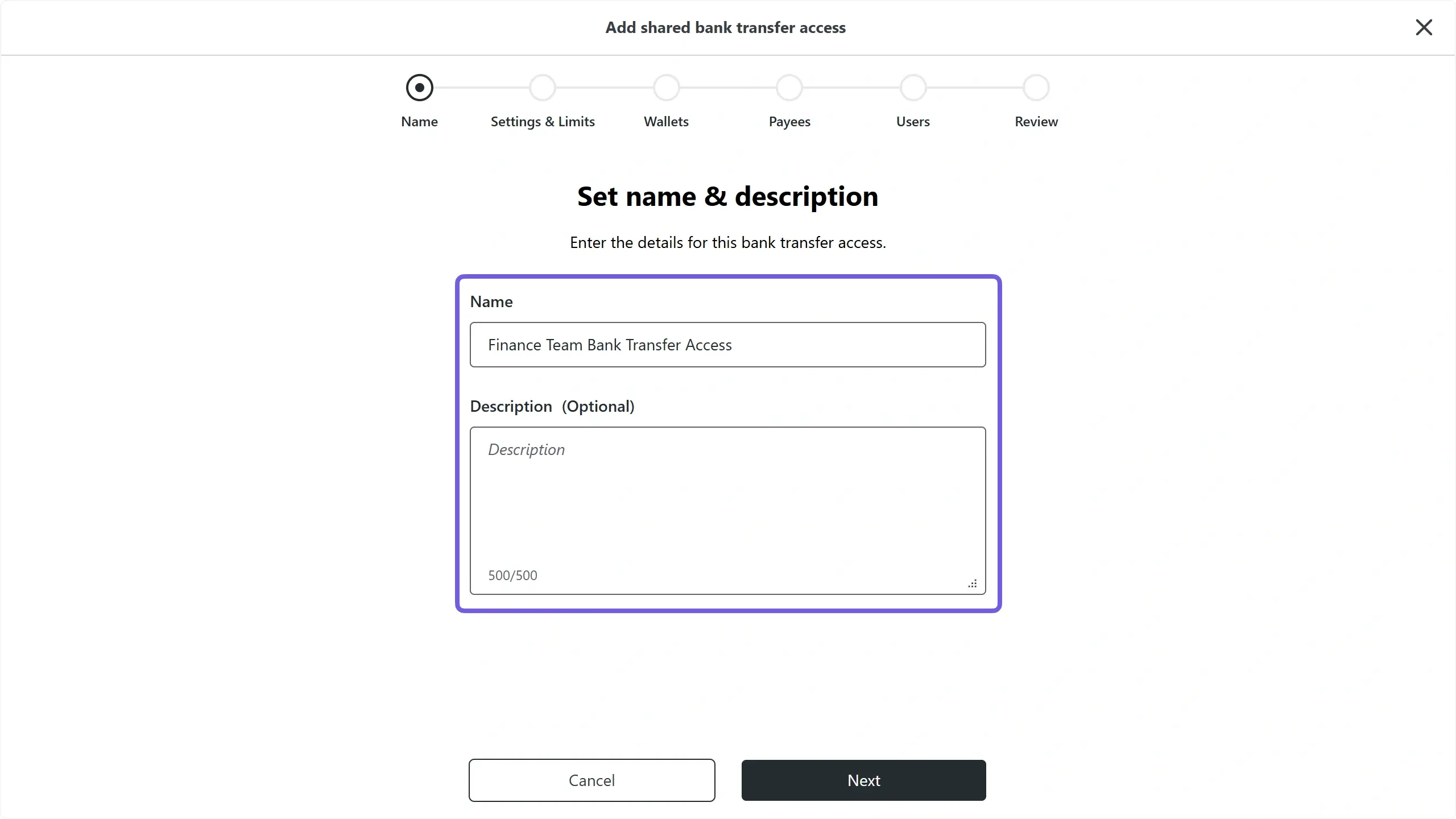 WC_BankTransferAccess_SingleUser_SharedNameAnnotated_202505_EN.webp