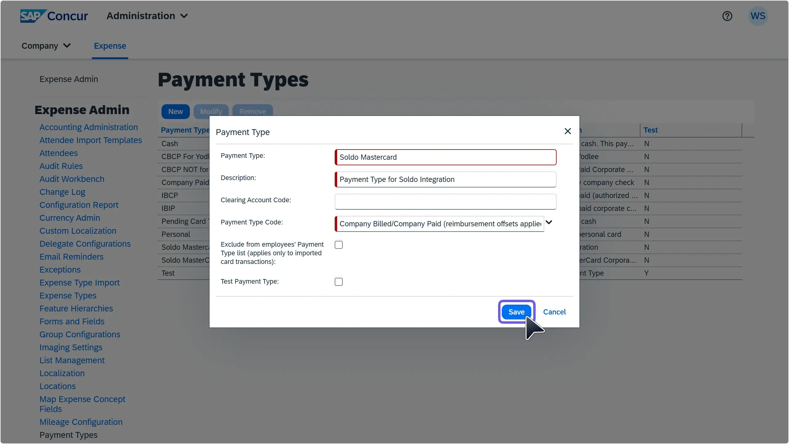 WC_Integrations_SAPConcurPro_Finalise_PaymentTypesInfoSave_202505_EN.webp
