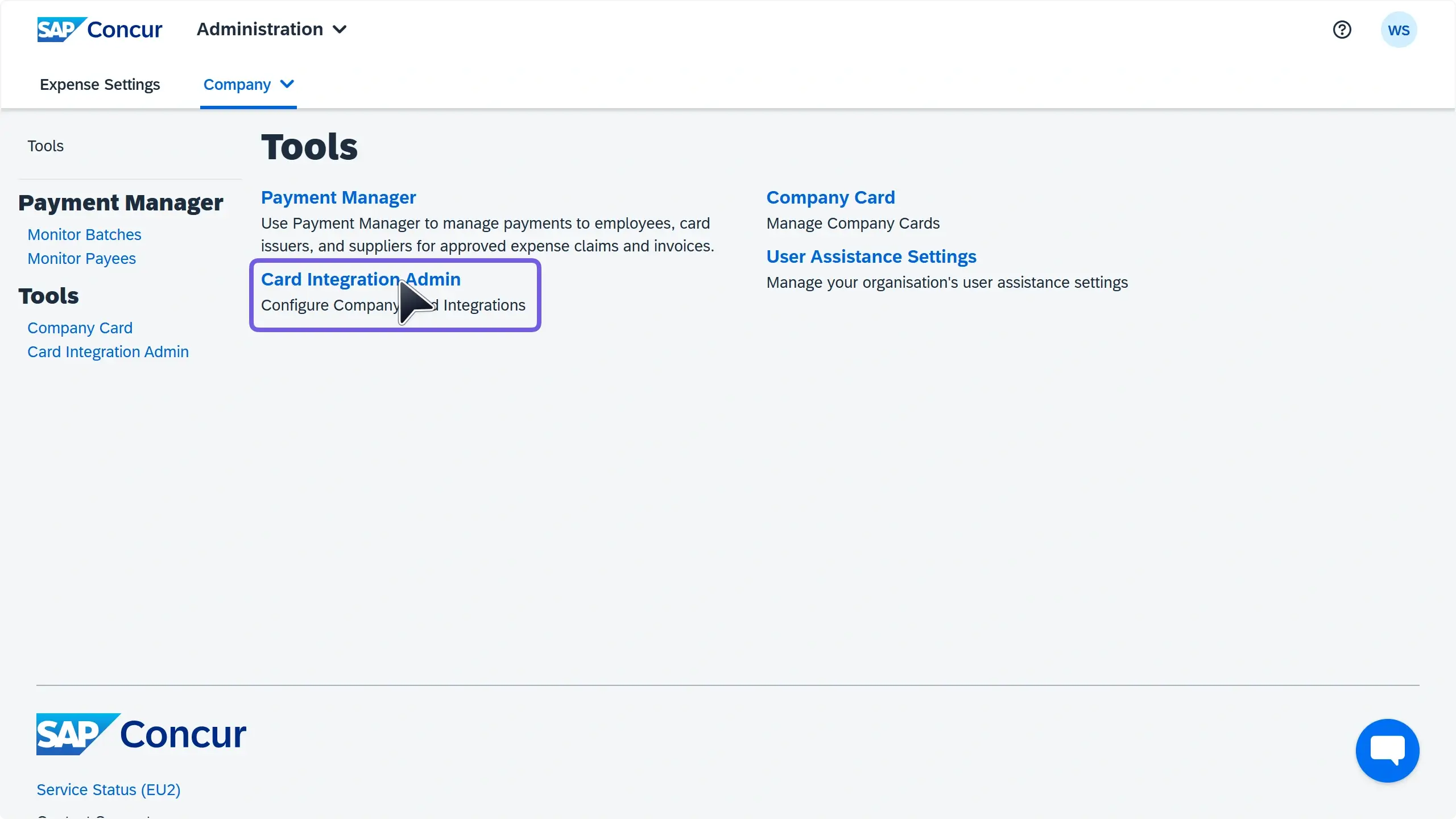 WC_Integrations_SAPConcur_Finalise_CardAdminAnnotated_202505_EN.webp