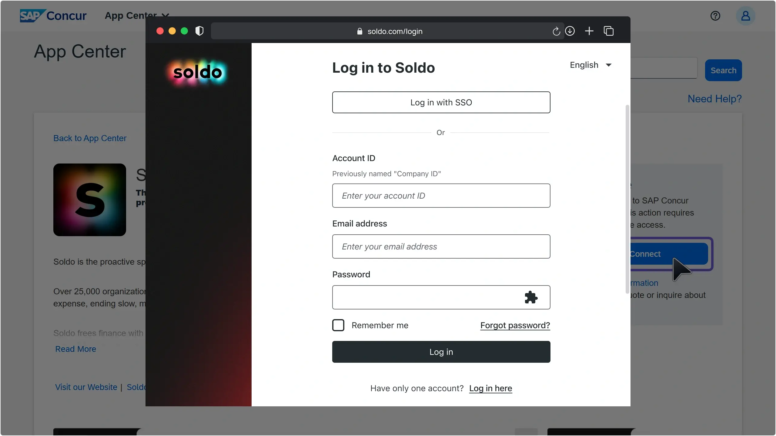 WC_Integrations_SAPConcurAppCenter_CredentialsAnnotated_202505_EN.webp