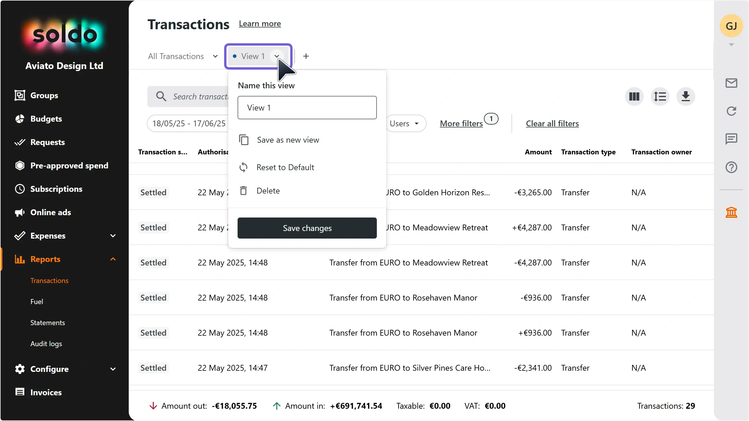WC_Reports_SavedView_ResetViewDropdownAnnotated_202506_EN.webp