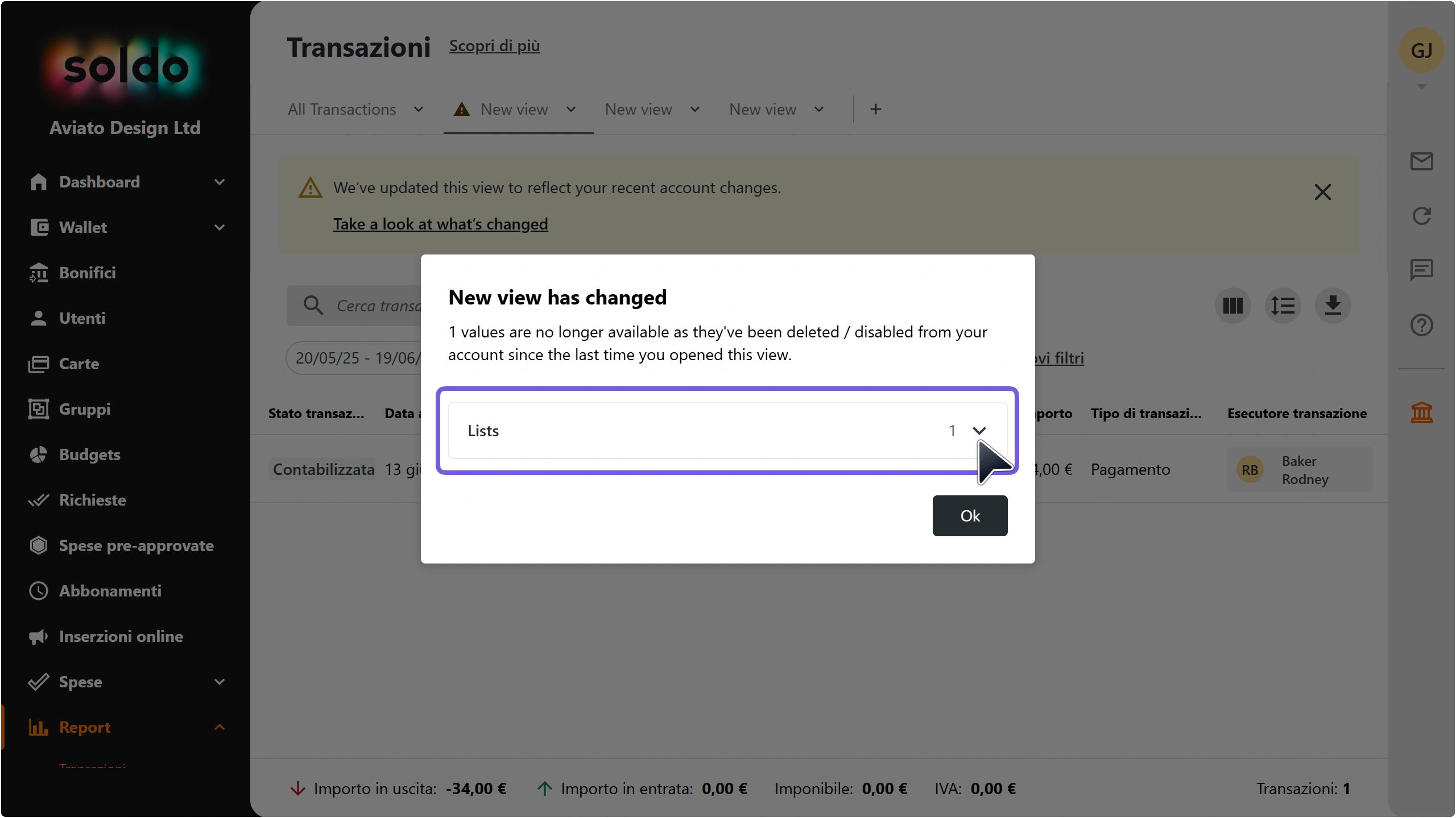 WC_Reports_SavedView_ChangesDetailDropdown_202506_ITA.webp