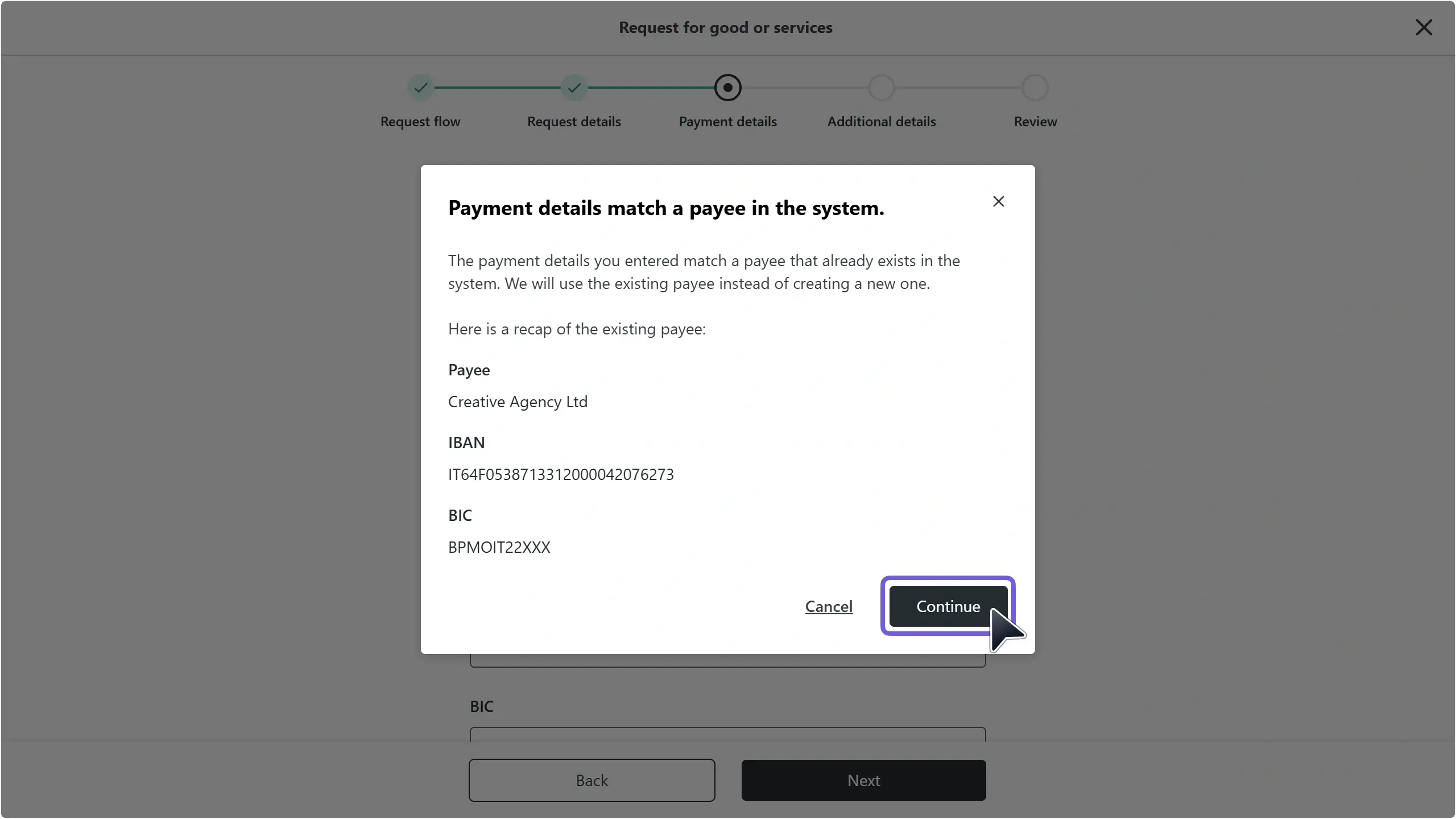WC_Request_BankTransferRequest_PayeeMatchedAnnotated_202506_EN.webp
