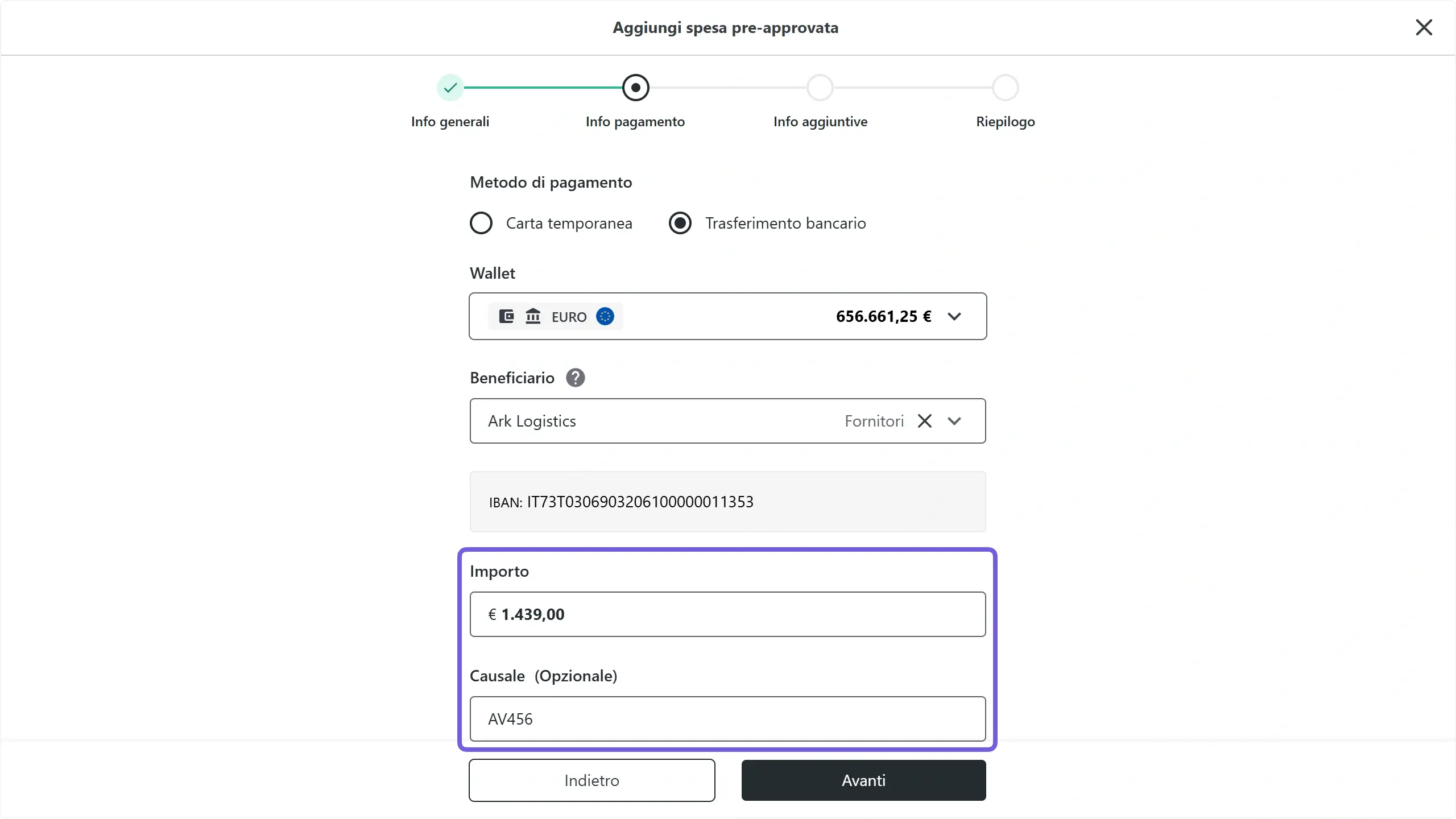 WC_BankTransferAccess_PreApproved_AmountAnnotated_202505_ITA.webp