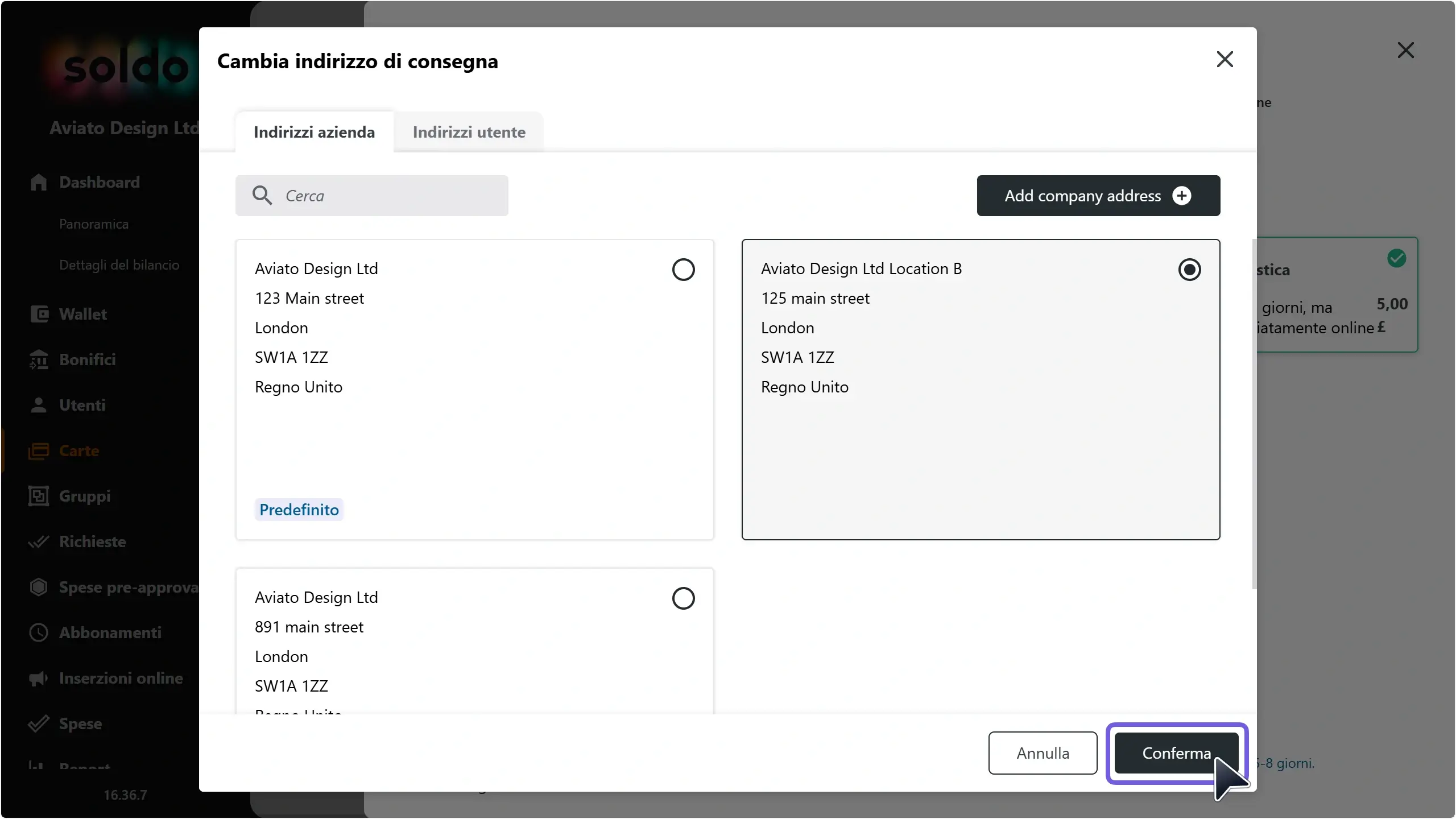 WC_Cards_AddressManagement_AddressEditSelectNewConfirm_Annotated_202507_ITA.webp