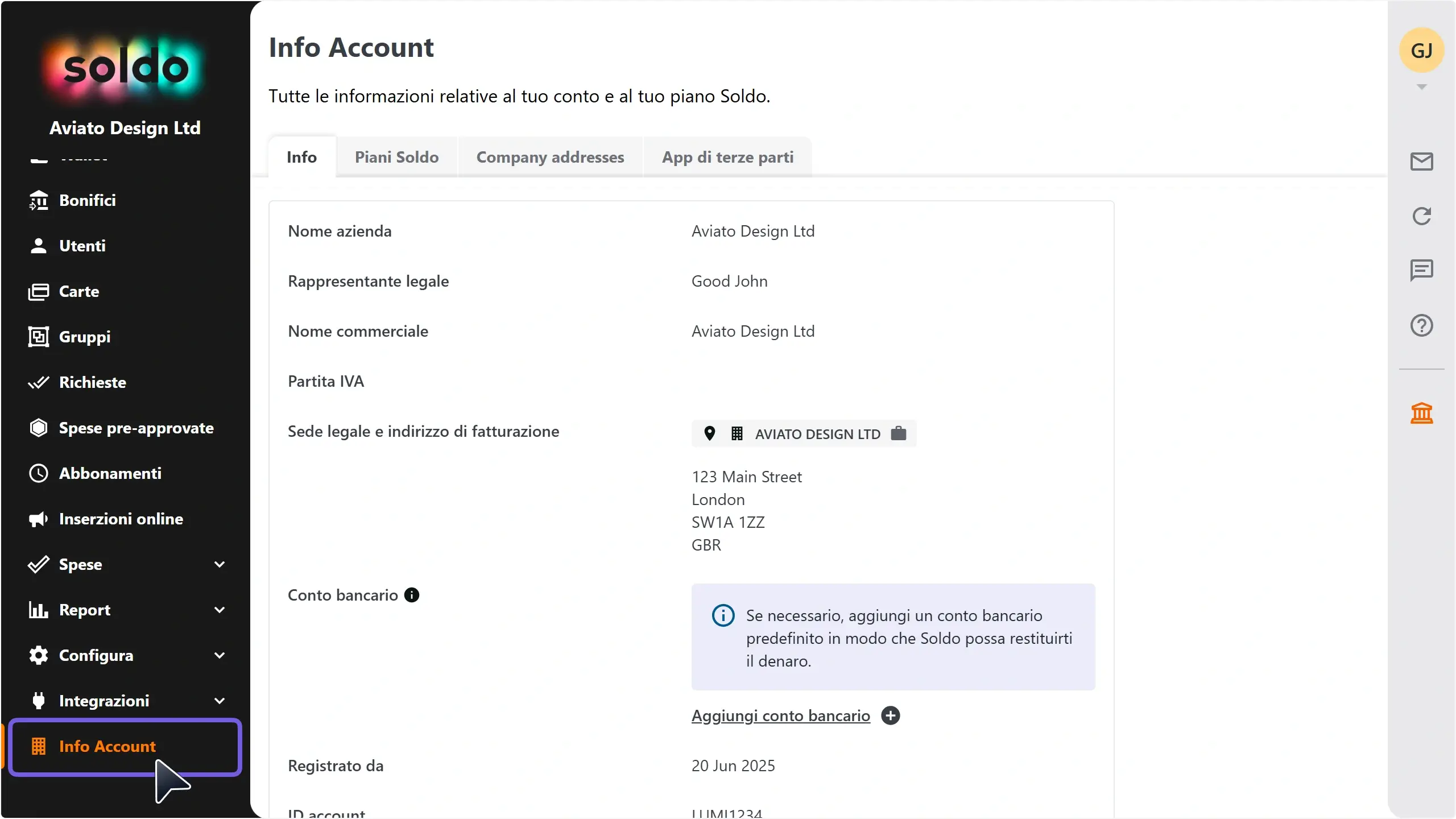WC_Cards_AddressManagement_CompanyAddress_AccountInfo_Annotated_202507_ITA.webp