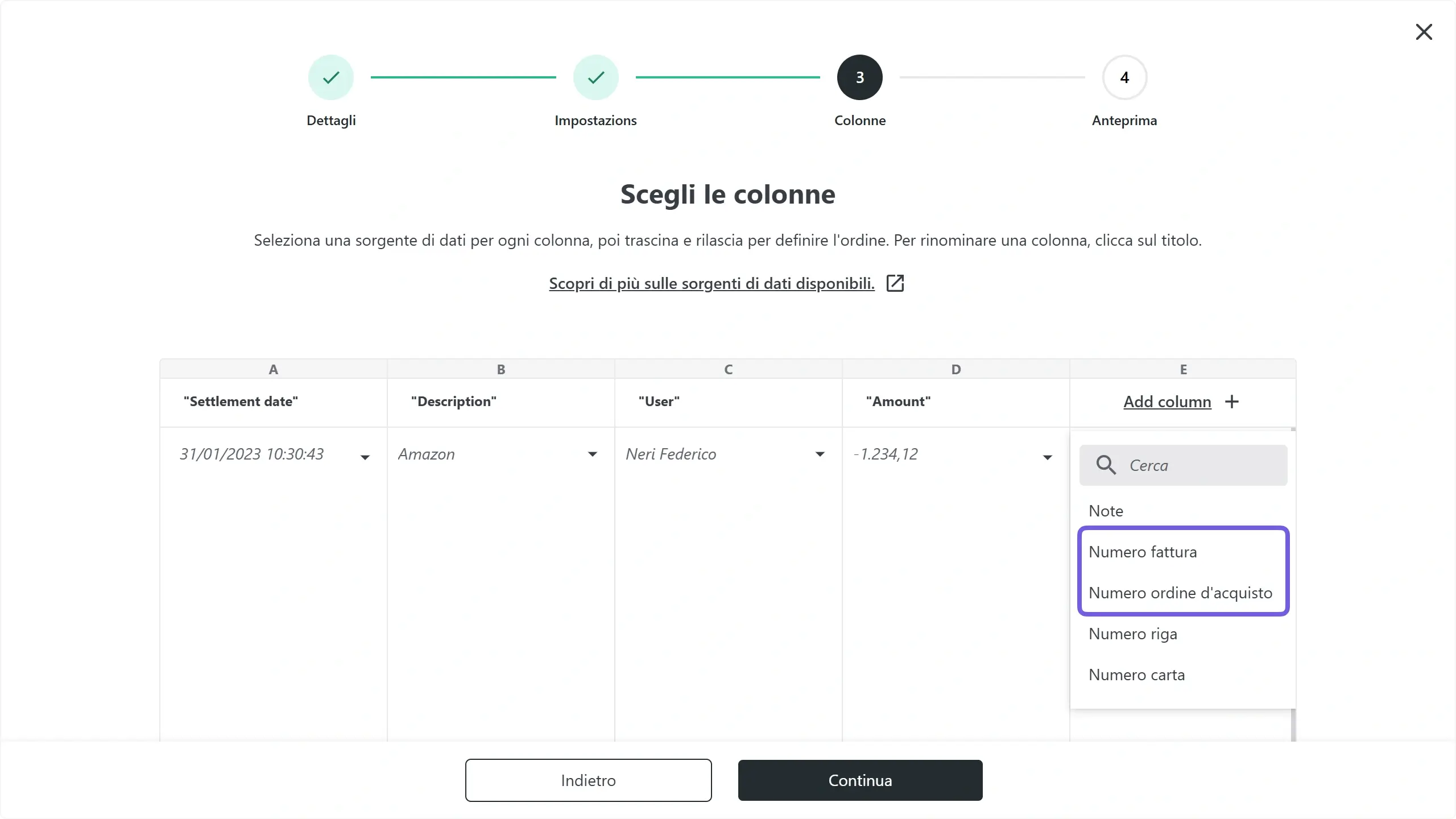 WC_Configure_TransactionFields_Reporting_CustomTemplate_202507_ITA.webp