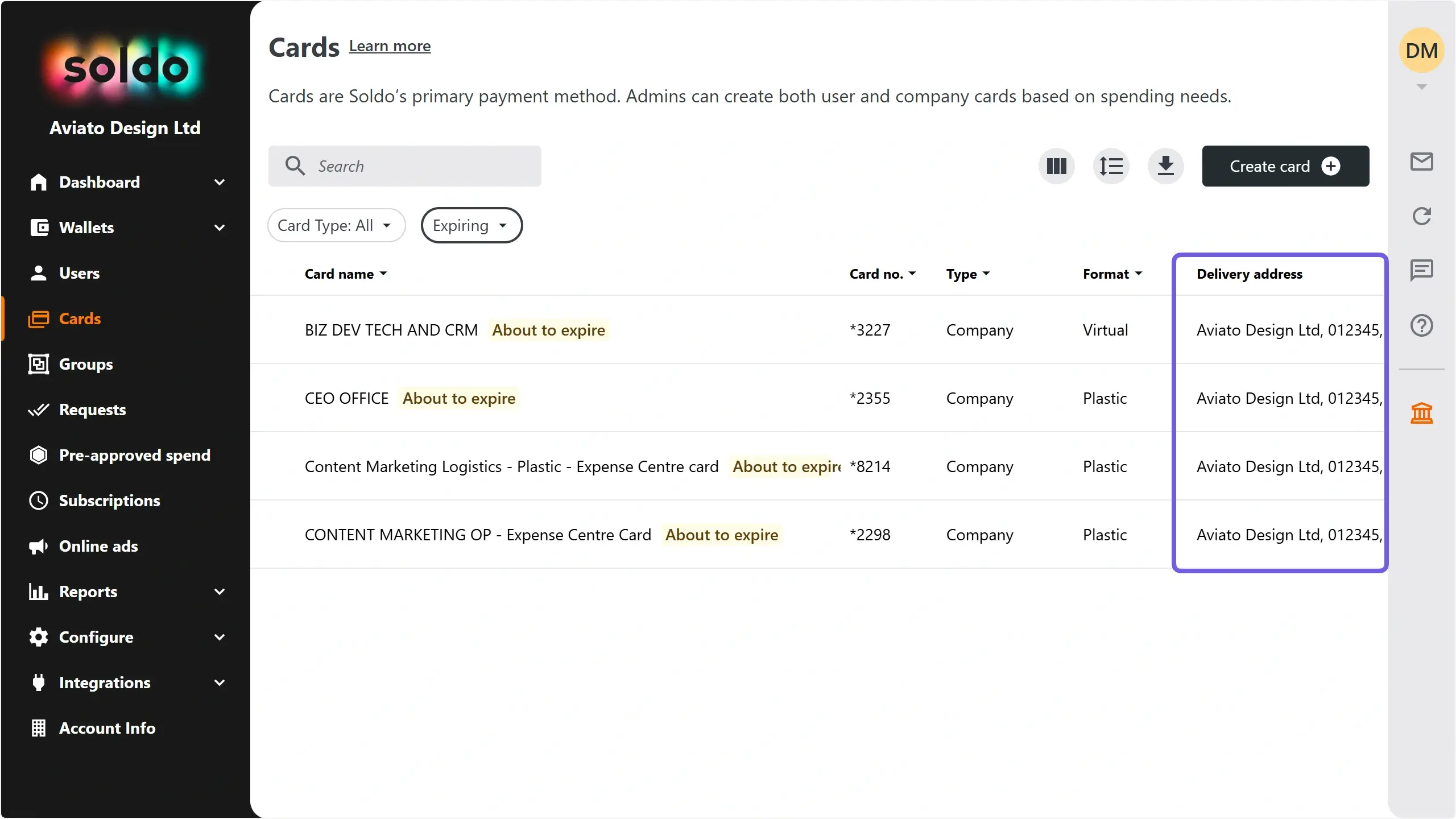 WC_Cards_AddressManagement_Expiring_DeliveryAddress_Annotated_202507_EN.webp