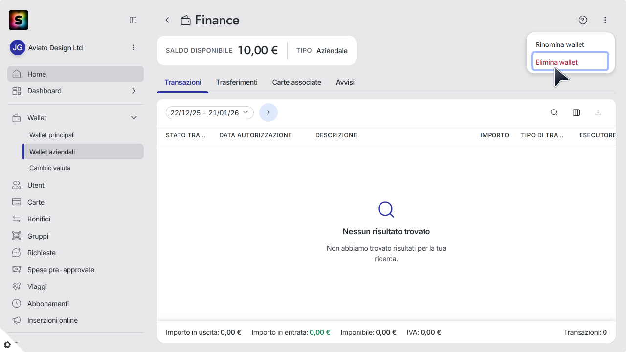 WC_CompanyWallets_MoreOptionsDeleteAnnotated_202510_Surface_ITA.png