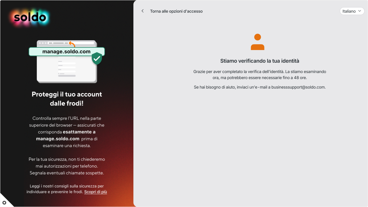 WC_IdentityVerification_SingleRole_LoginPrompt_Pending_202602_Surface_ITA.png
