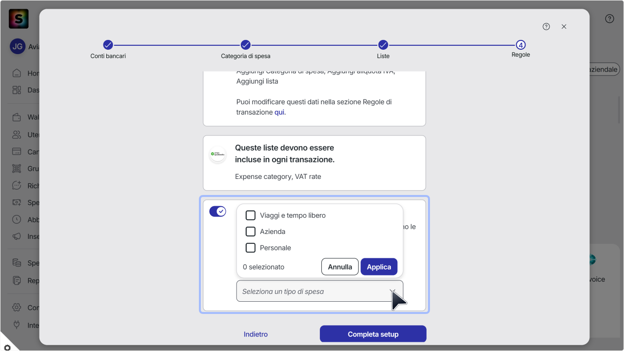 WC_Integrations_AutoExport__ExpenseTypeSelectAnnotated_202602_Surface_ITA.png