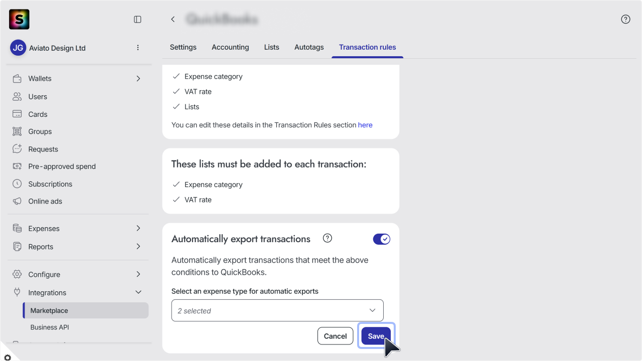 WC_Integrations_AutoExport__SaveSettingsAnnotated_202602_Surface_EN.png