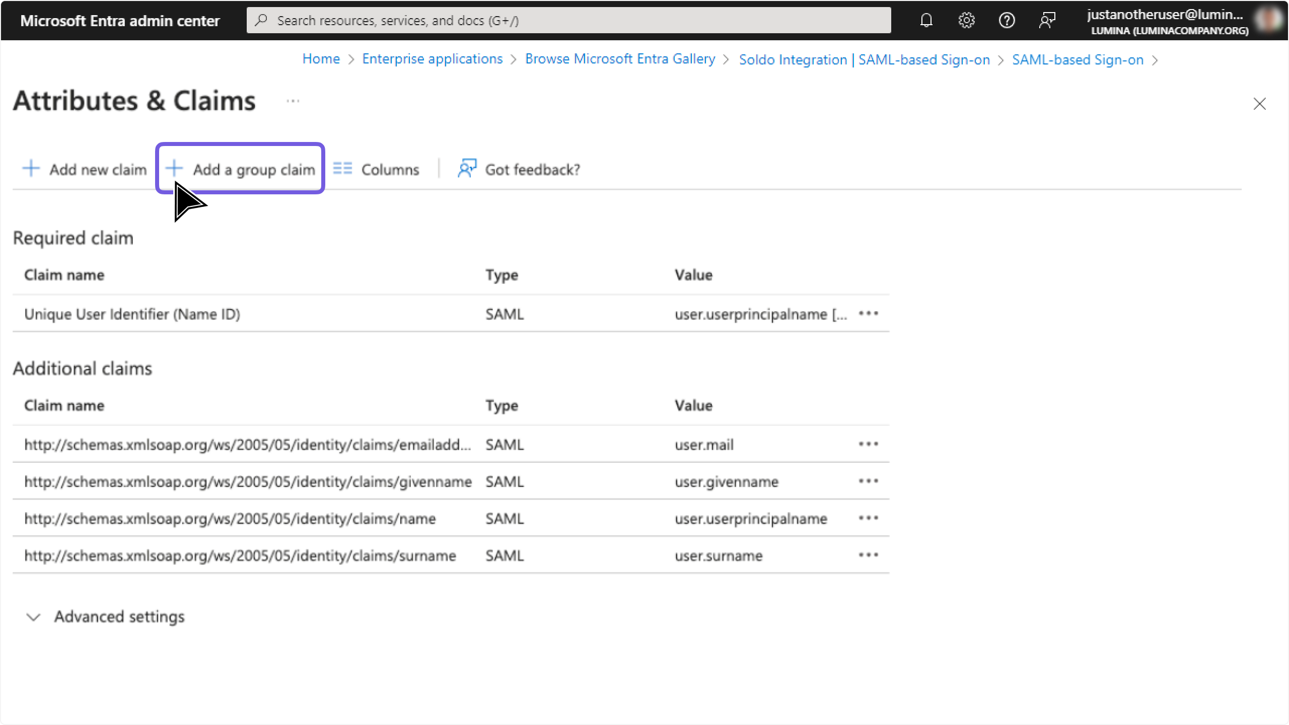 MicrosoftEntraAddAppEntraApplicationMenuSAMLAttributesAndClaimsAddGroupClaim_202408_EN.png