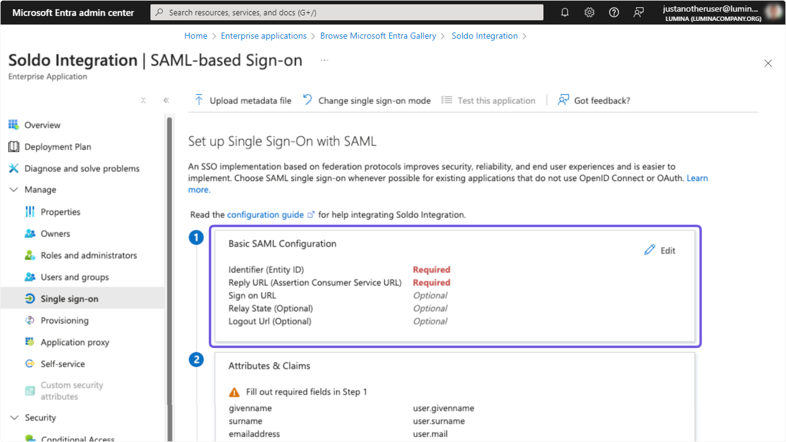 MicrosoftEntraAddAppEntraApplicationMenuSAMLConfig_202408_EN.png