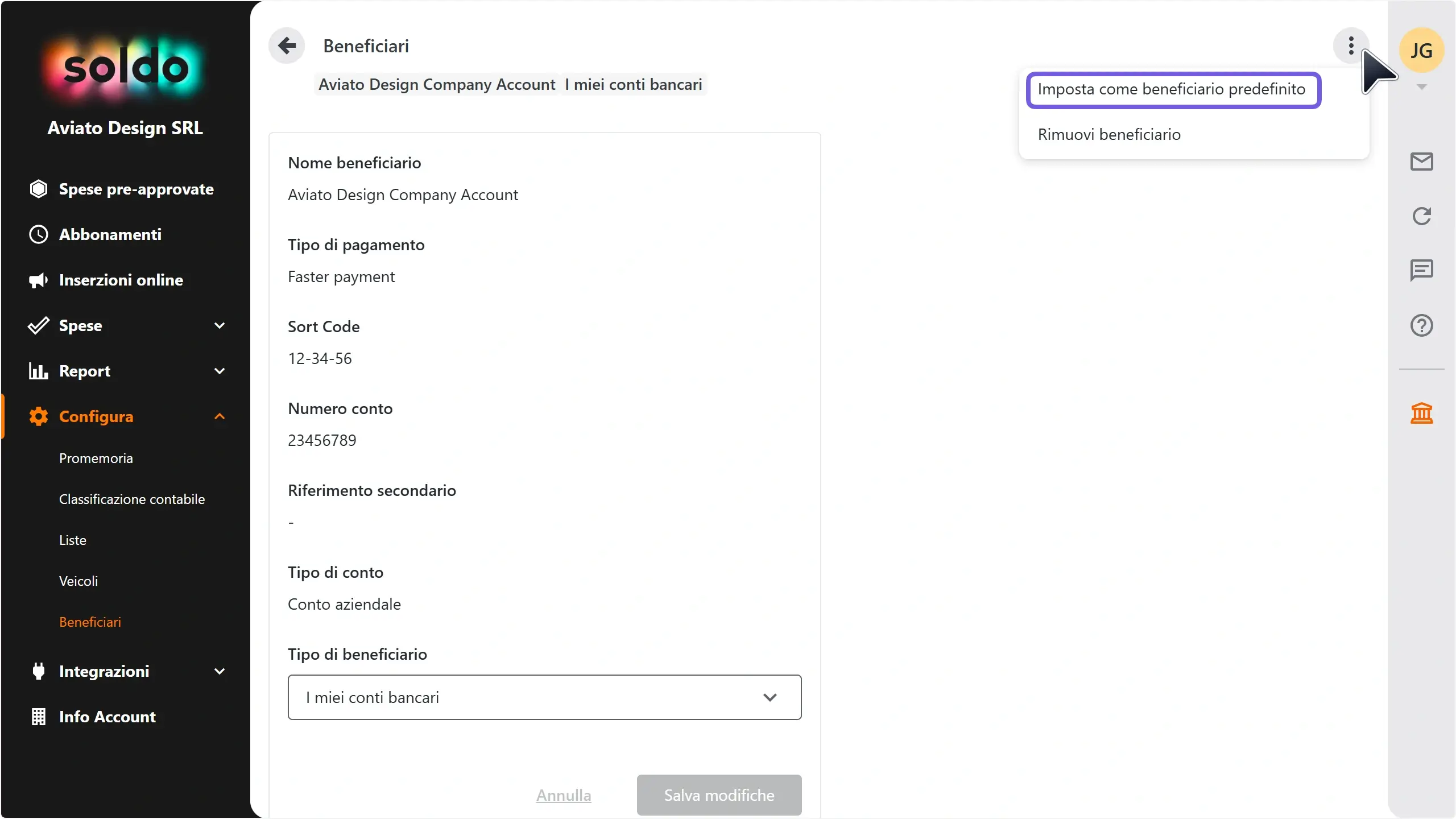 WC_BankTransfer_AddDefaultBankAccount_ChangeDefaultPayeeSetAnnotated_202505_ITA.webp